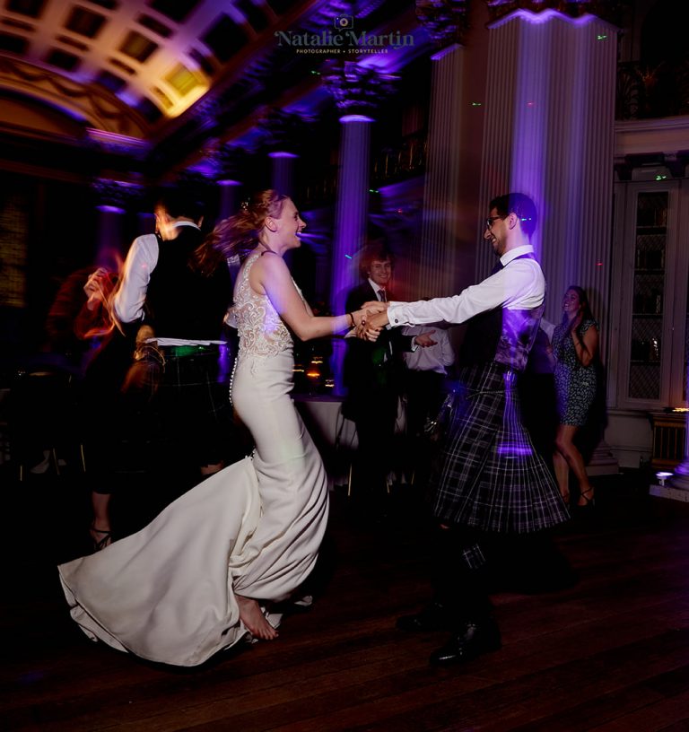 Signet Libary Photography of Edinburgh Weddings by Photographer Natalie Martin.